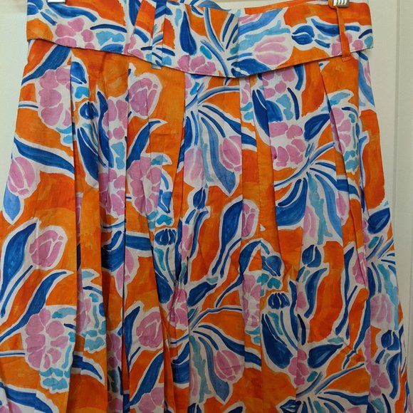 NWT Rachel Antonoff Vinita Pleated Full Skirt - Picture 6 of 8